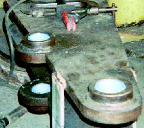 ThorPlas rudder tiller arm bushings.