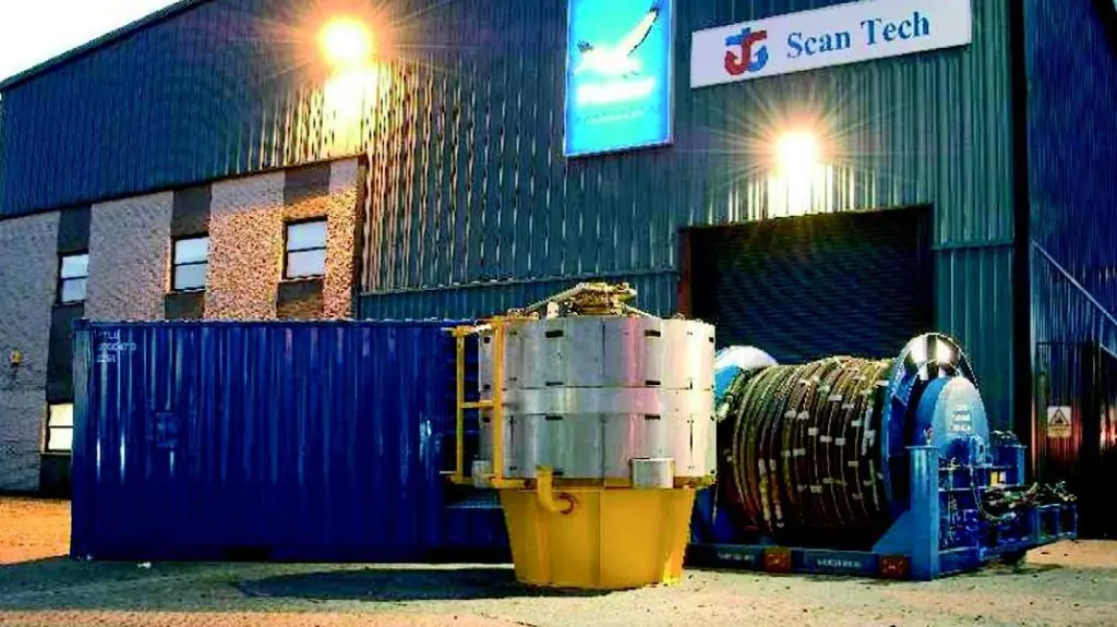 The worlds largest mass flow excavator leaves the Scan Tech factory.