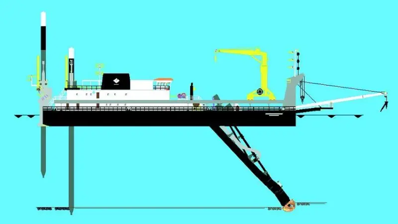 The new cutter suction dredger will be the largest ever built at an Indian shipyard.