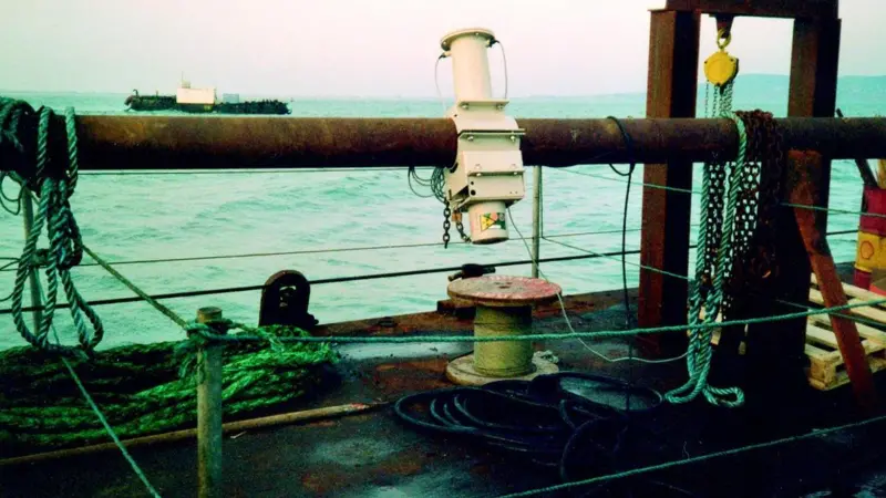 The first of the new and improved density gauges has been mounted on a dredger working in harsh conditions in the Bay of Biscay.