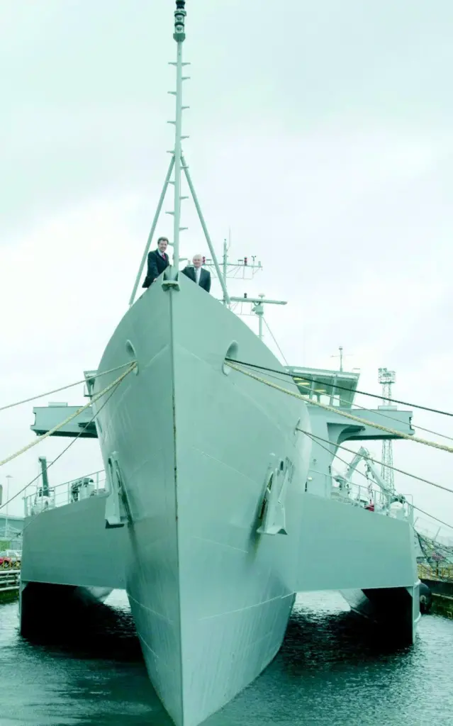 RV Triton, now owned by Gardline Marine Sciences, will be on the quayside at OI 06.