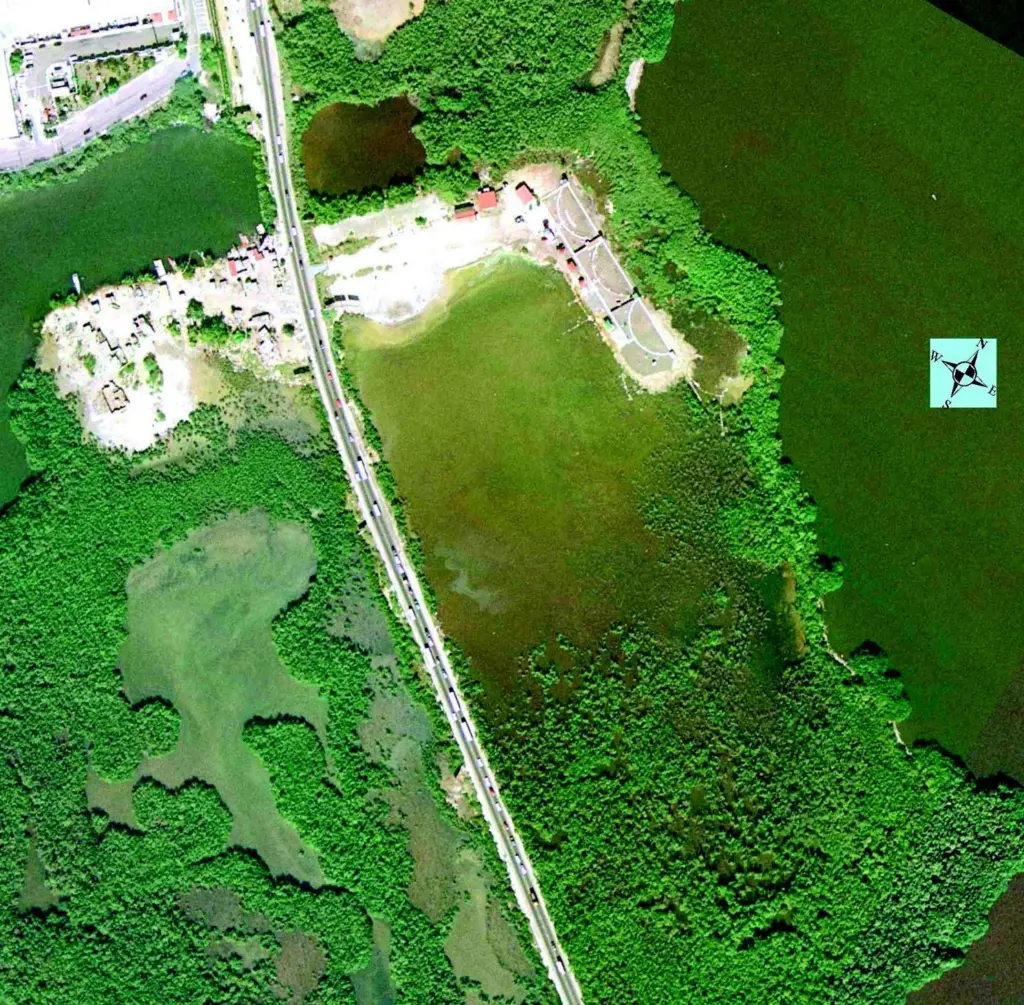 A geotechnical survey and ground monitoring preface the construction of a six lane motorway across soft organic soils in Jamaica.