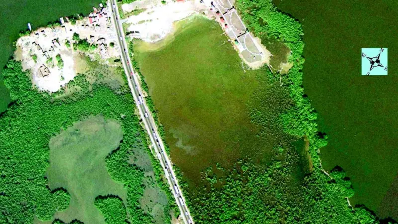 A geotechnical survey and ground monitoring preface the construction of a six lane motorway across soft organic soils in Jamaica.