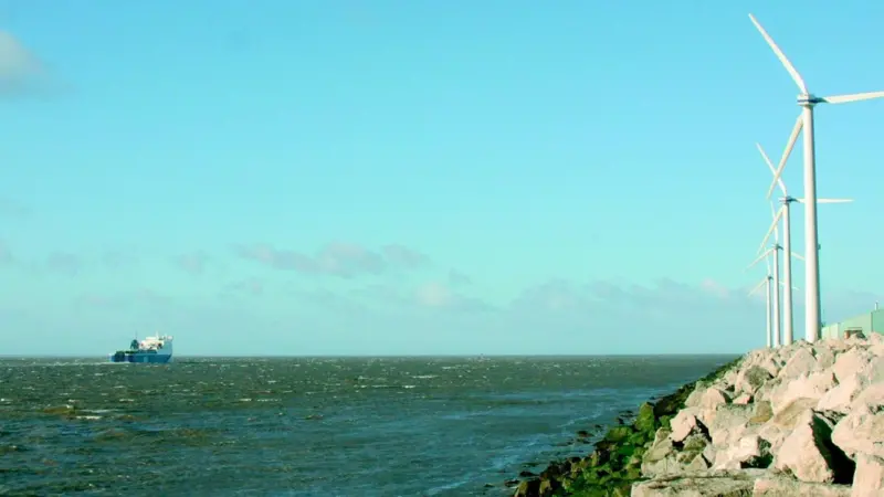 The Mersey Docks and Harbour Company already operates six wind turbines at the mouth of the river.