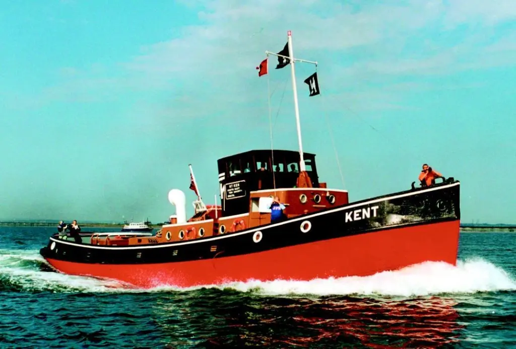 The veteran tug Kent will attend the ITS 2006 Tug Parade.