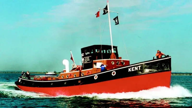 The veteran tug Kent will attend the ITS 2006 Tug Parade.