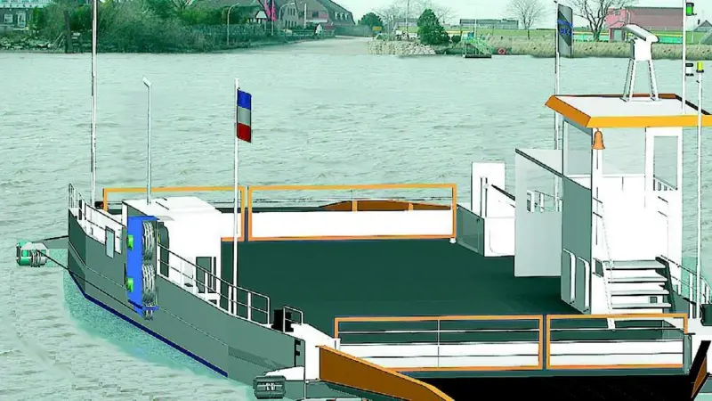 The Rean Shipyard in Sassnitz has won a fierce competition to build the new river cable ferry Else.