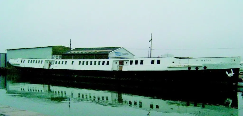 Northern Irelands Department for Social Development has issued a tender for bringing S/S Nomadic home to Belfast.