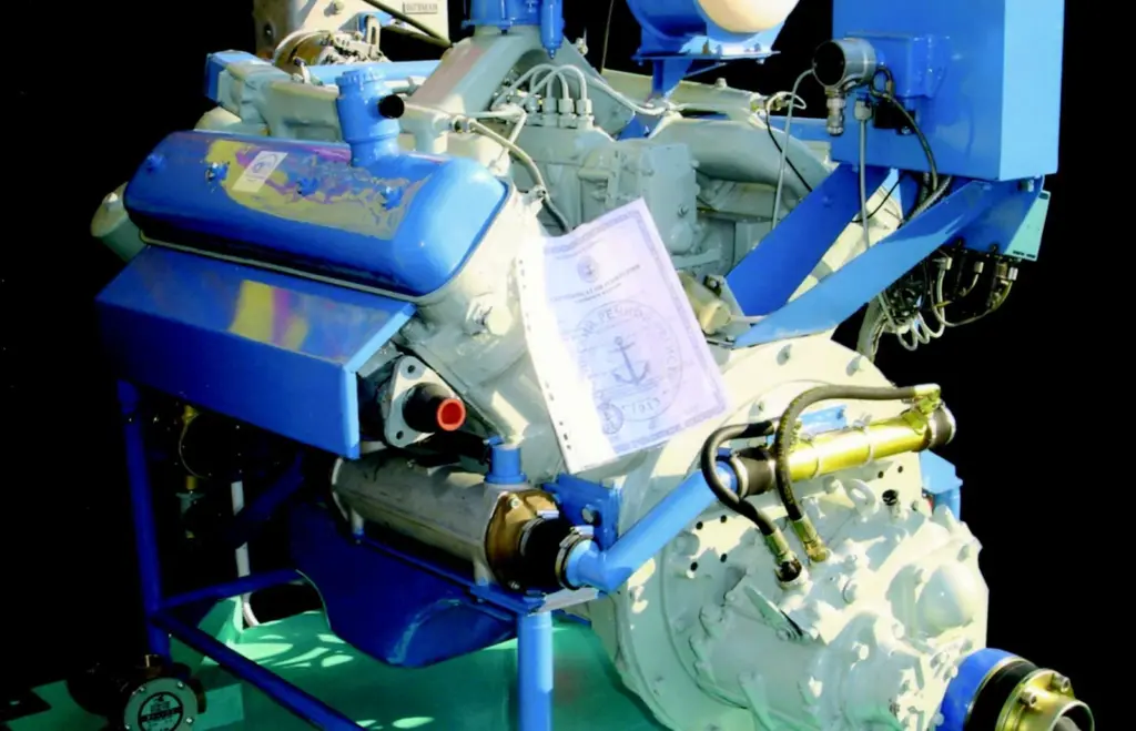 The AMP Complect powerpack, approved by the Russian River Authority, marries a domestic V8 engine with durable Newage gearbox.