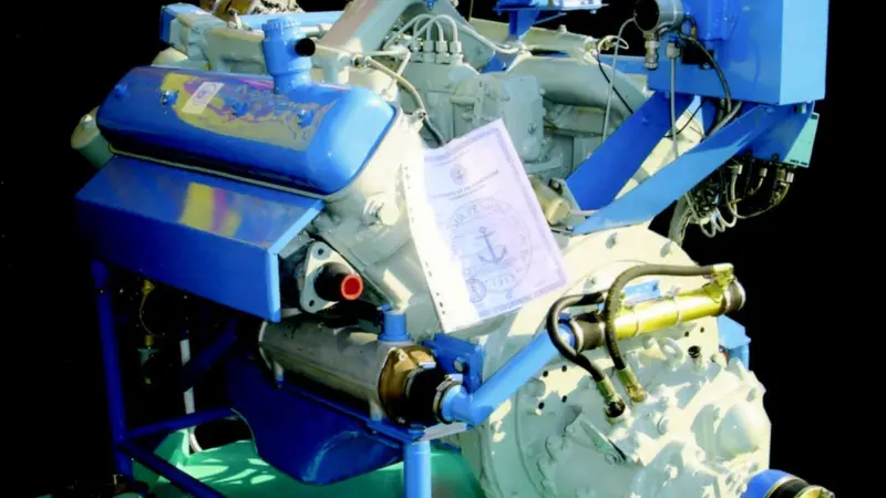 The AMP Complect powerpack, approved by the Russian River Authority, marries a domestic V8 engine with durable Newage gearbox.