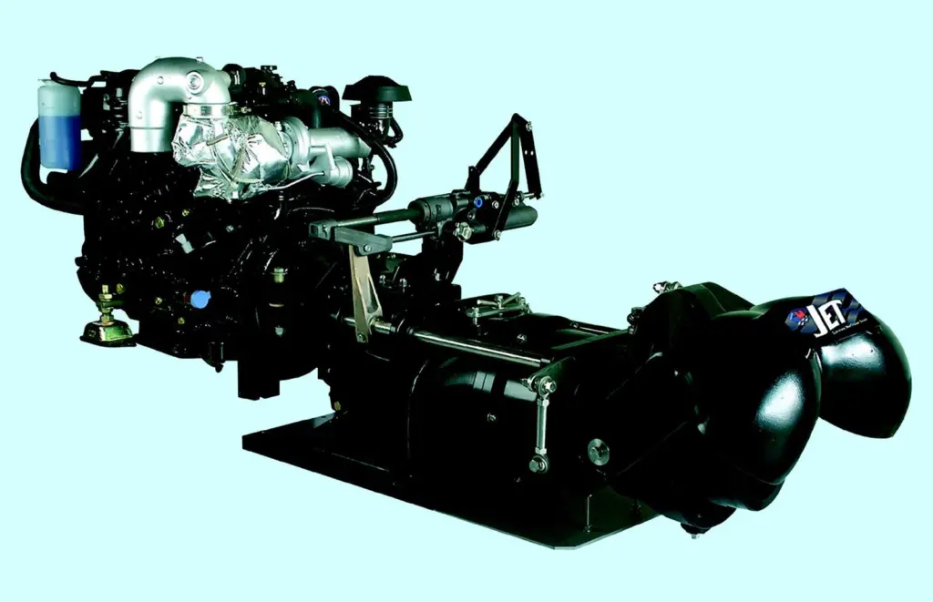 The first of Cummins Mercruiser Diesels engine and jet drive packages is rated at 120hp.