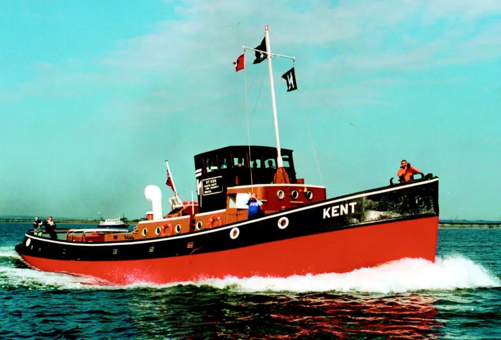 The veteran tug Kent will participate in the ITS 2006 Tug Parade, sponsored by J P Knight Ltd and Maritime Journal.