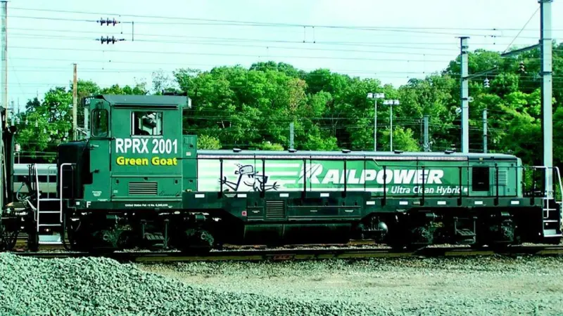 RailPowers core business is the design and manufacture of Green Goat Series hybrid locomotives