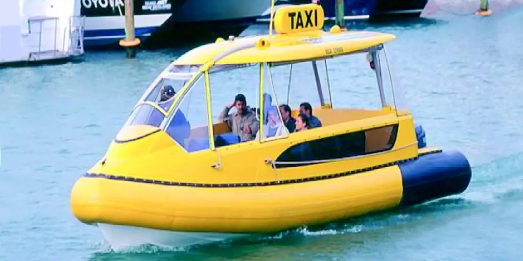 The Yellow Jet Taxi will be officially launched at Seawork 2006.