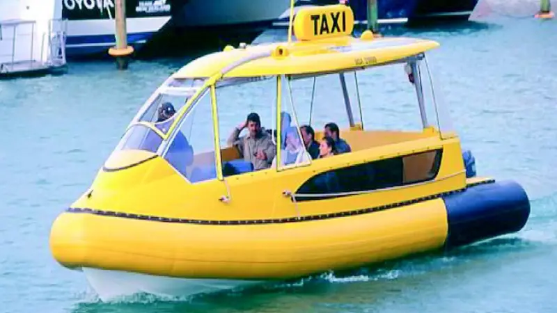 The Yellow Jet Taxi will be officially launched at Seawork 2006.