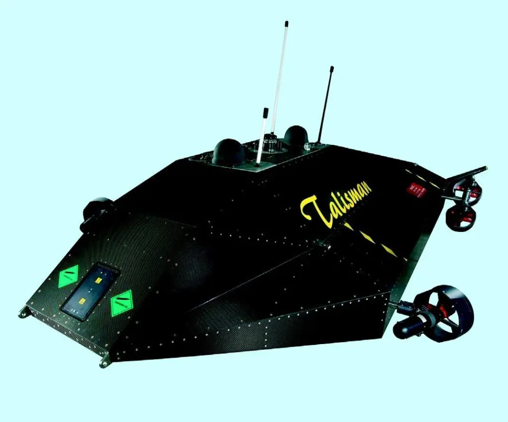 The Stealth AUV uses commercially available thrusters.