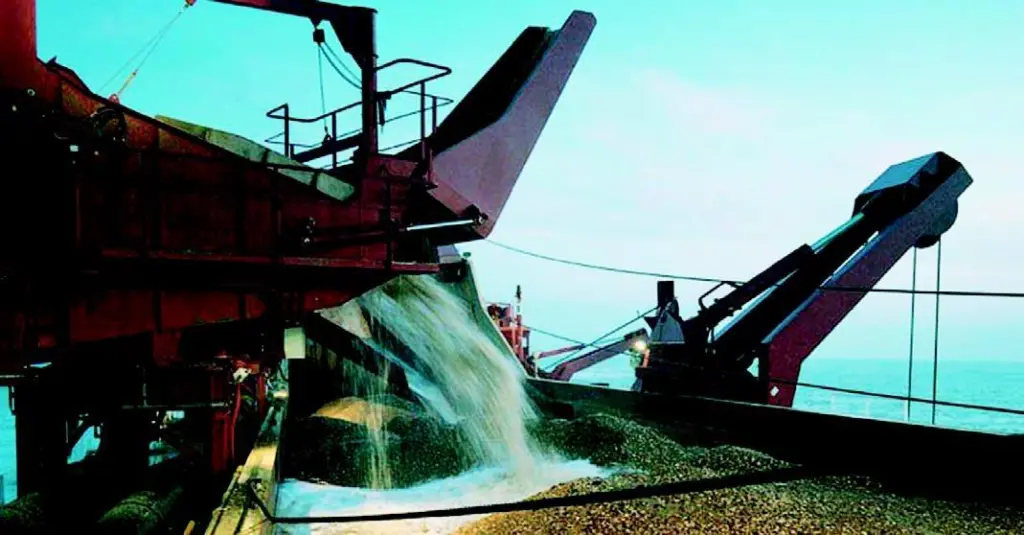 The London Olympics and Thames Gateway container terminal could both generate pressure for increased marine aggregates dredging.