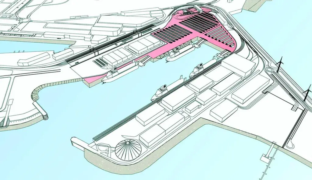 New ro-ro facilities in the Port of Boulogne are due to become operational next year.
