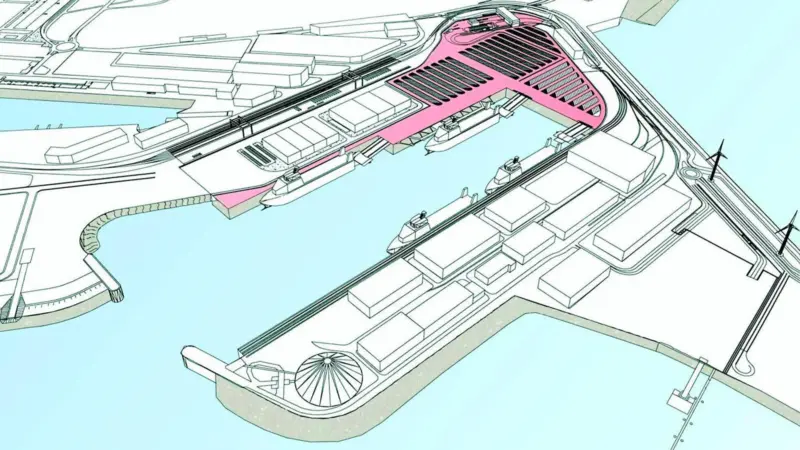 New ro-ro facilities in the Port of Boulogne are due to become operational next year.