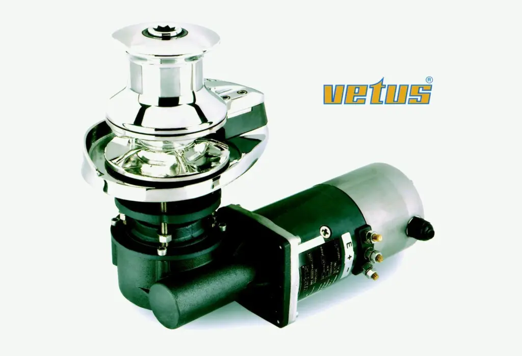 The Napoleon electric anchor windlass should still look good after years of hard use.