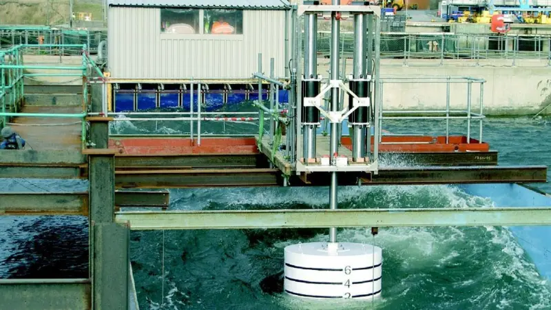 A Trident Energy wave energy converter platform pilot wave farm is being designed for deployment off Harwich early next year.