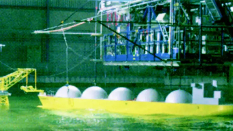 The HAWAI Project seeks to improve the reliability of motion and mooring prediction methods for the development of offshore LNG terminals in shallow water.