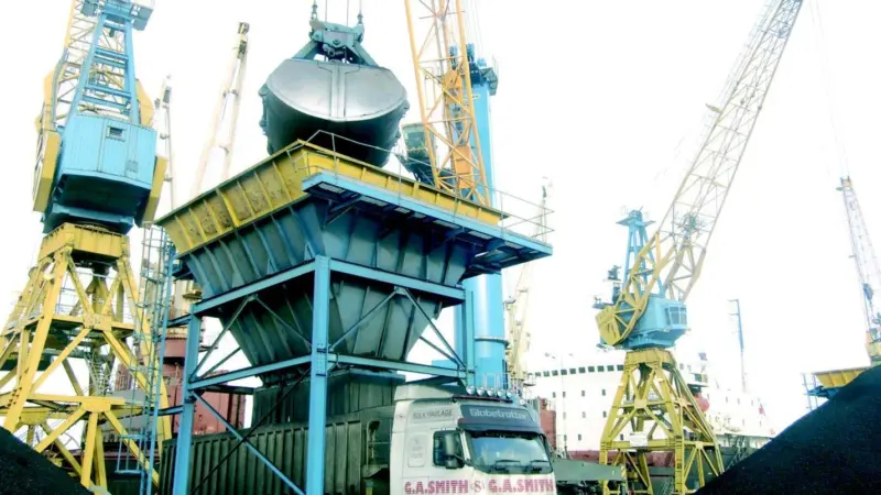 Channel dredging and a quayside extension at the Port of Tyne is driven by growing imports and exports of bulk cargos.