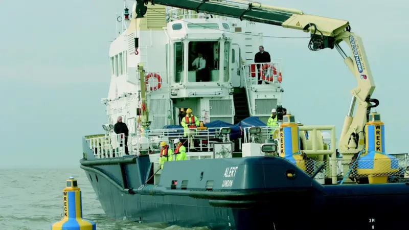 Wreck marking is one of many duties for the new Rapid Intervention Vessel Alert.