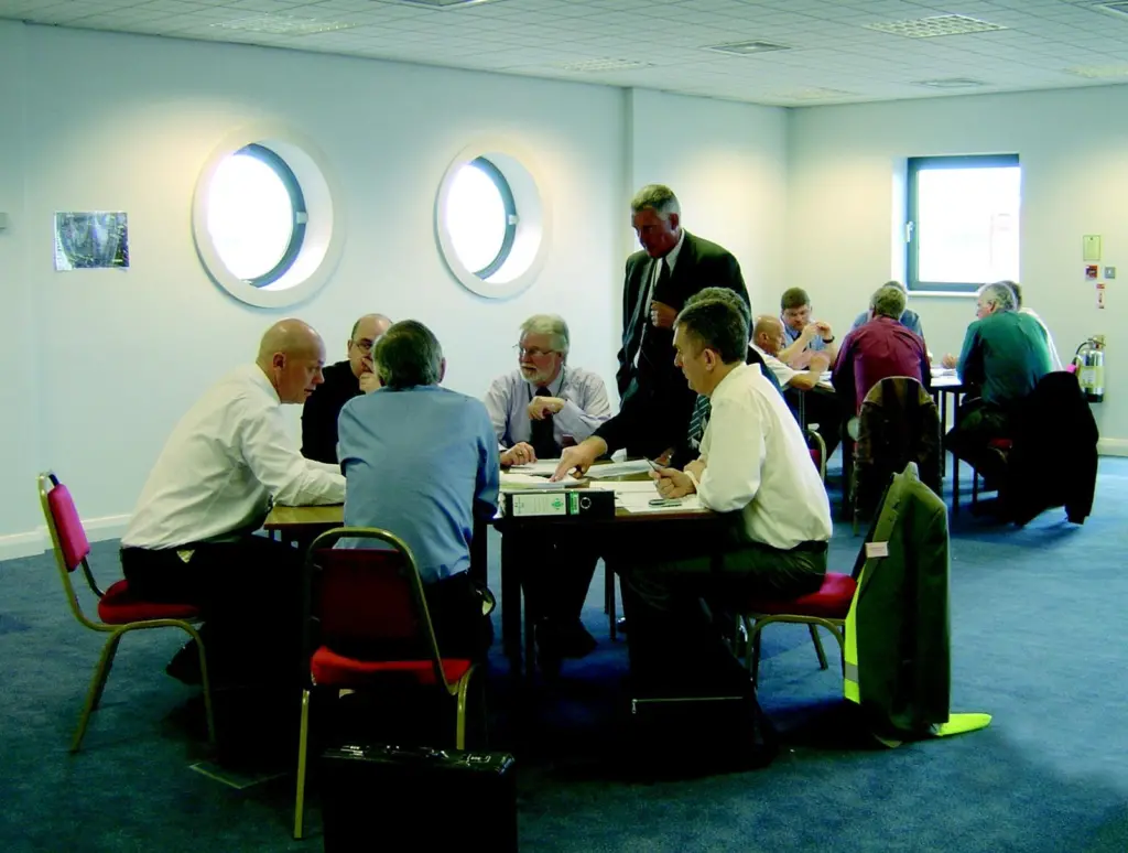 ISPS exercises underway at Lairdside Maritime Centre.
