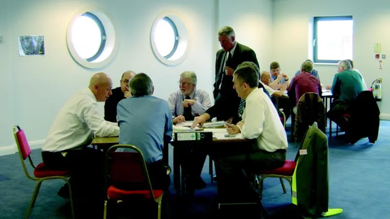 ISPS exercises underway at Lairdside Maritime Centre.