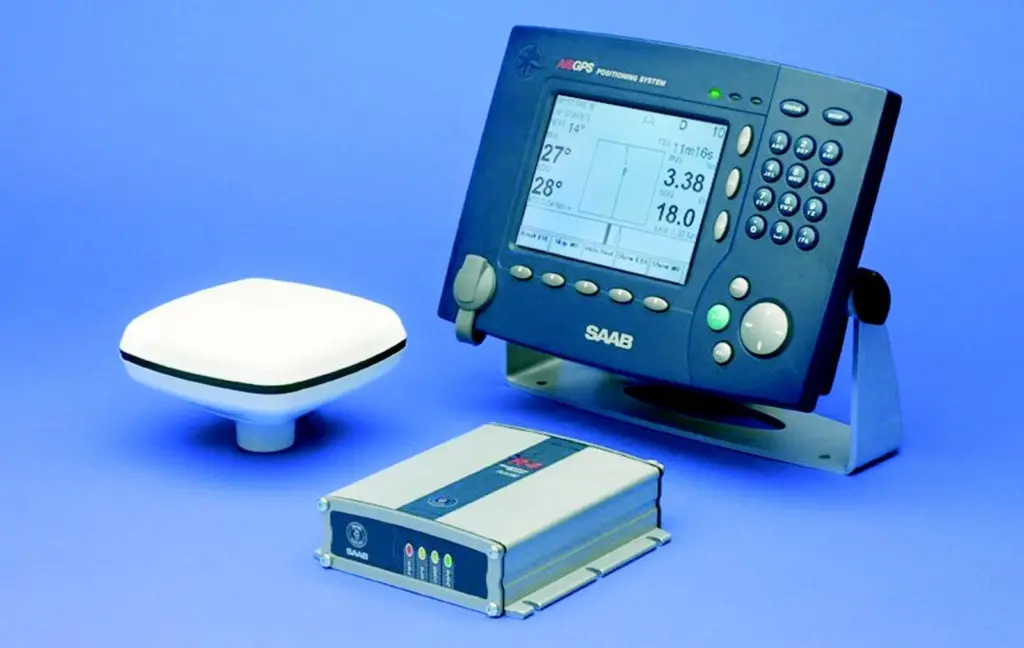 Saabs TransponderTech marine DGPS receiver.
