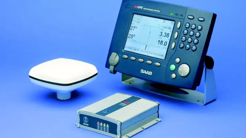 Saabs TransponderTech marine DGPS receiver.