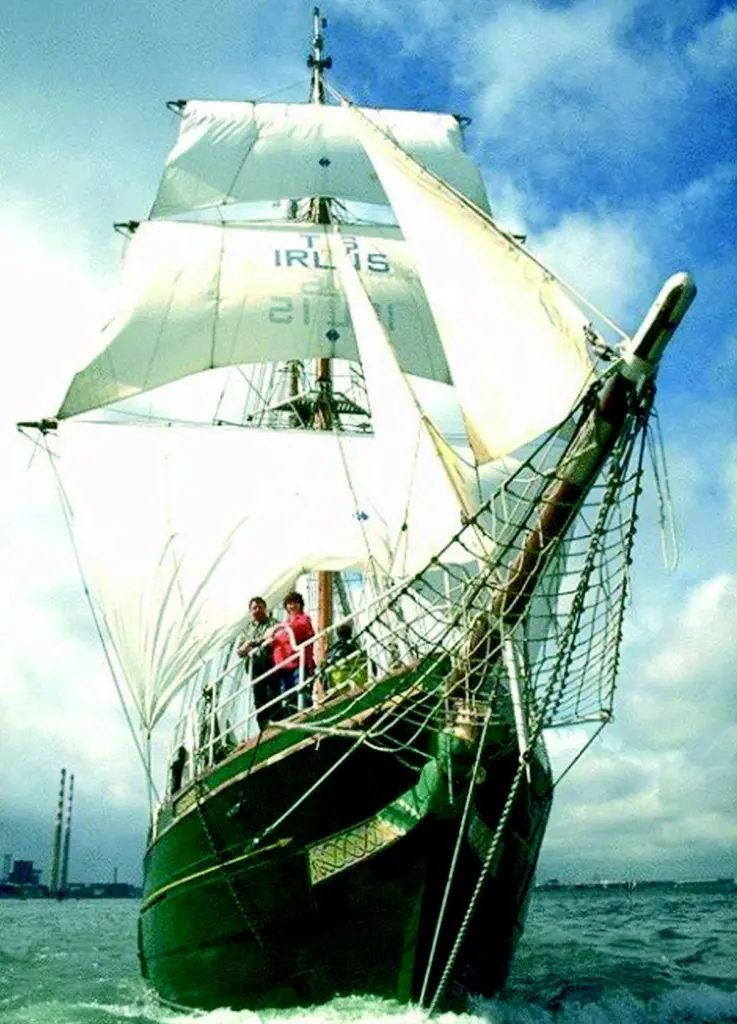 Asgard II has been completely refitted in time for the summer sailing season.