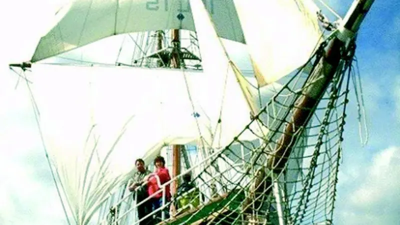 Asgard II has been completely refitted in time for the summer sailing season.
