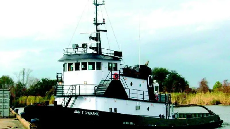 Ann T. Cheramie is the latest tug in the fleet of Rene J. Cheramie & Sons to receive Markey deck equipment.