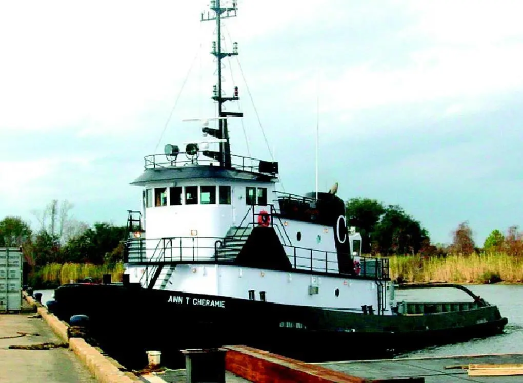 Ann T. Cheramie is the latest tug in the fleet of Rene J. Cheramie & Sons to receive Markey deck equipment.