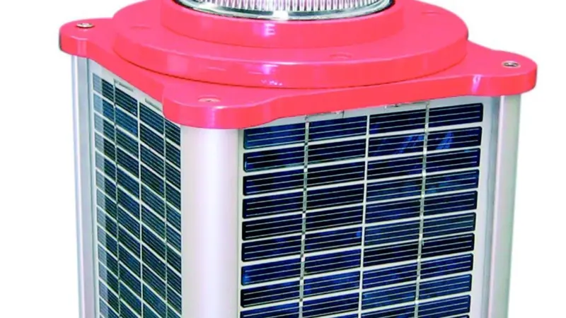 Cell Phone Monitoring is available for Sealites new SLC310 solar marine lantern.