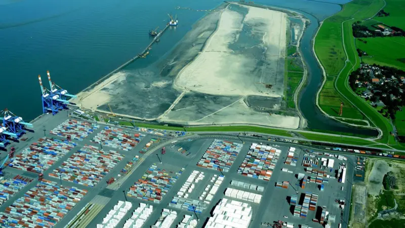 CT4 last year. The first new berth is due to be operational soon.