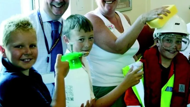 Childrens safety is enhanced by learning not to play in the working environment of commercial ports.