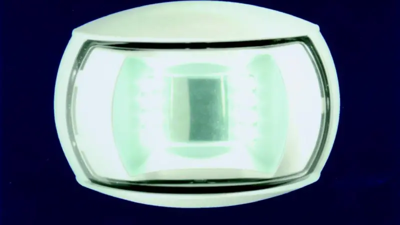 NaviLED stern lamps have a range of two nautical miles.