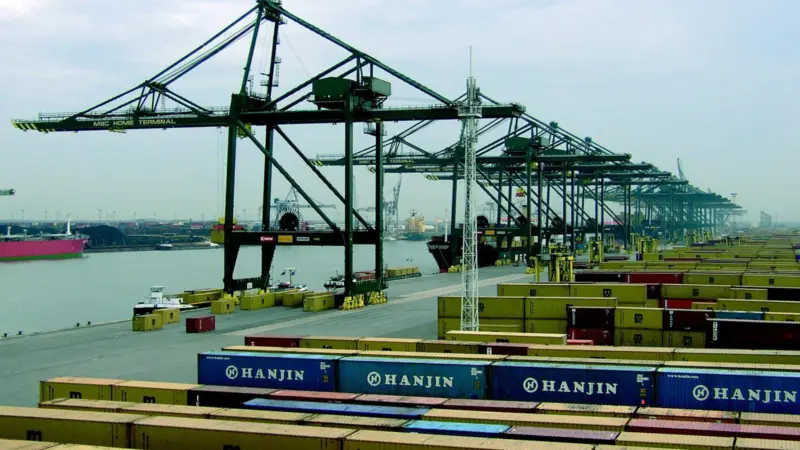MSC Home Terminal in Antwerp has ordered a further two Kalmar super post-Panamax ship to shore cranes.
