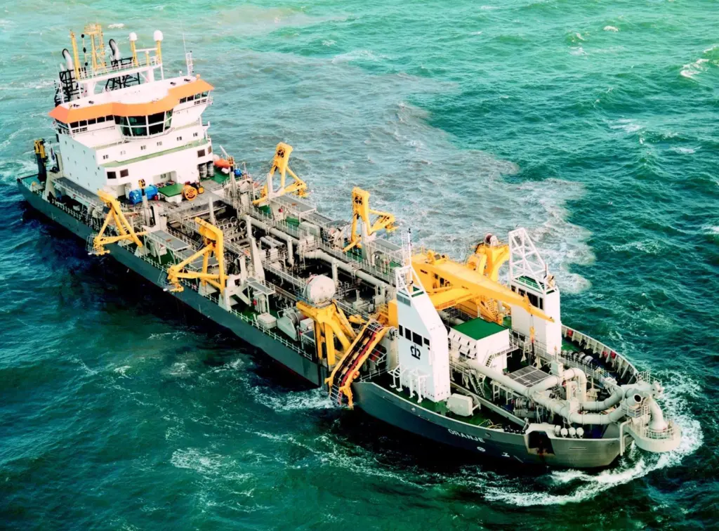 Boskalis will deploy Oranje for the Russian project.