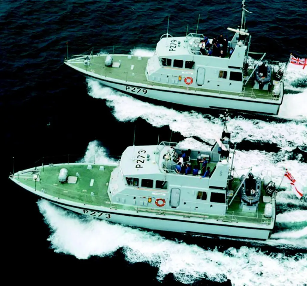 The Royal Navys fleet of P2000 Archer class patrol boats are receiving new gyrocompasses.