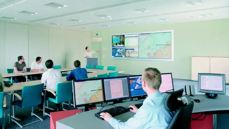 The MRCC incident room.