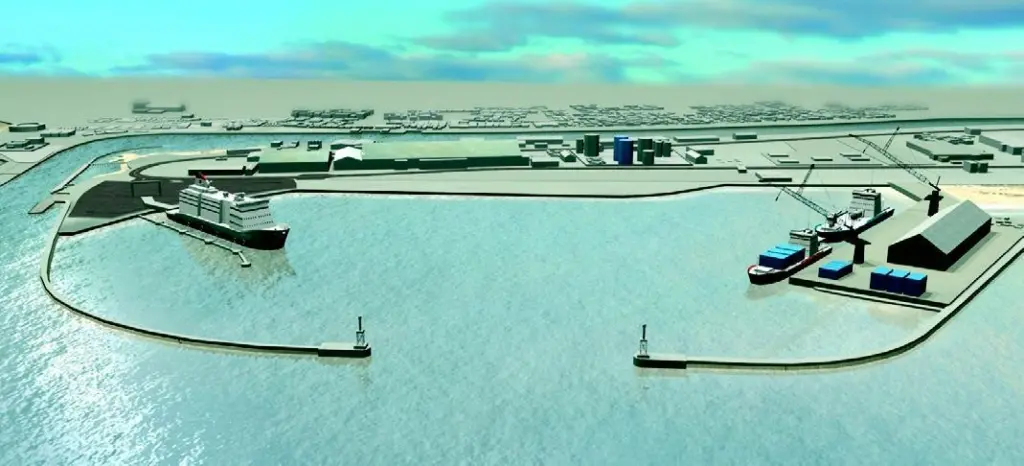 The Outer Harbour Development will add some 1,000m of berths at Great Yarmouth.