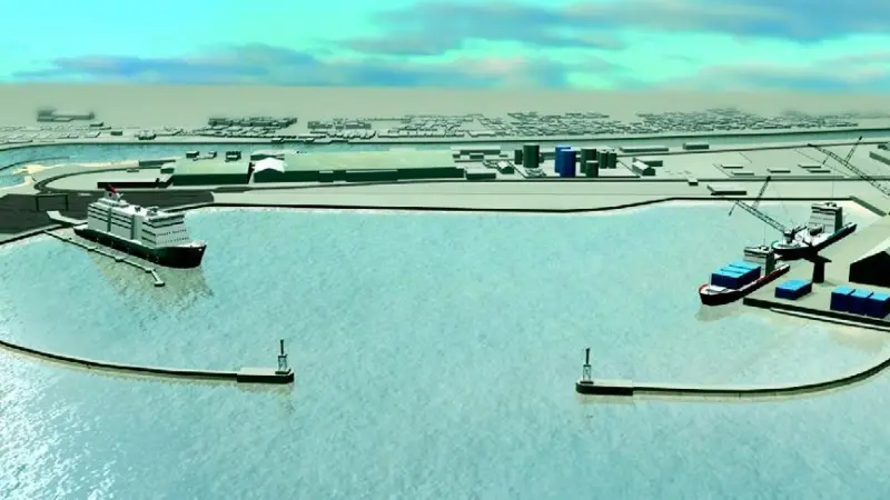 The Outer Harbour Development will add some 1,000m of berths at Great Yarmouth.