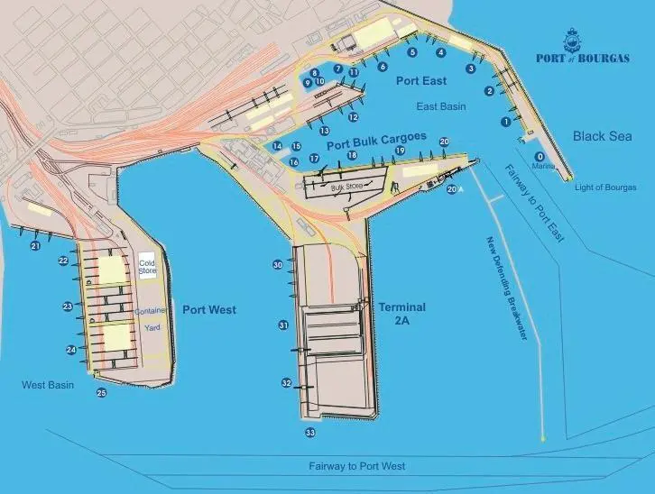 Dredging International will broaden and deepen the 12km long fairway serving Bourgas to a depth of minus 15.78m (currently 11m)