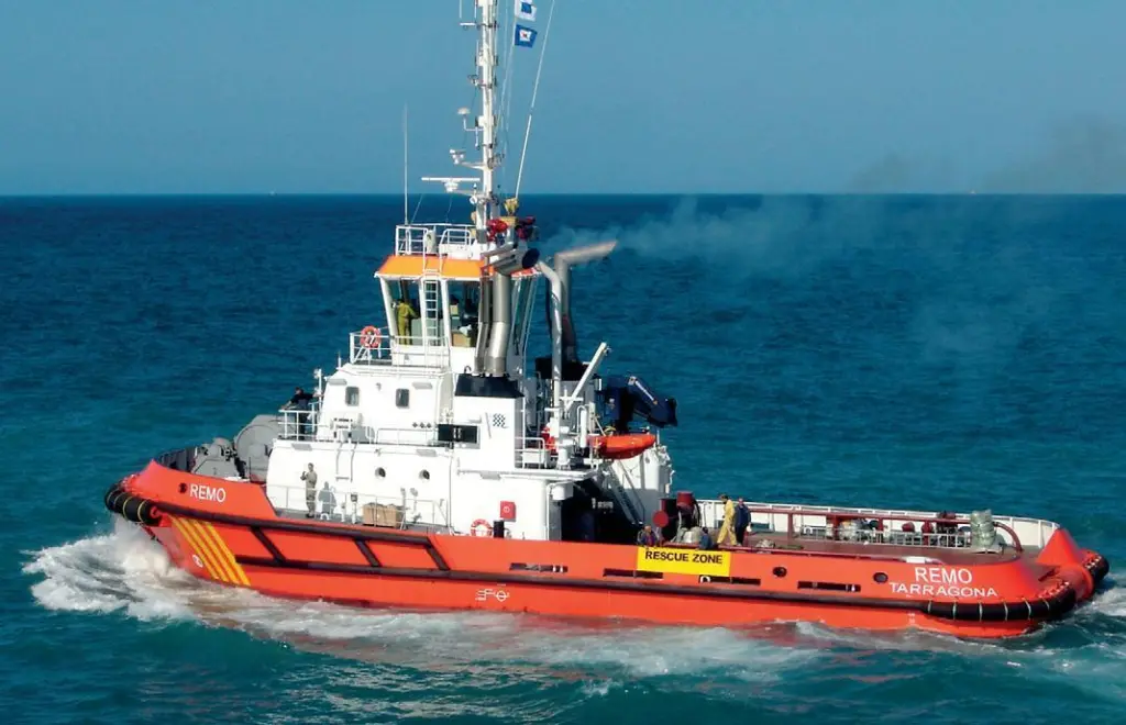 Terminal tug 'Remo' is currently on charter to Svitzer and will be stationed at Milford Haven along with the 'Braveheart'