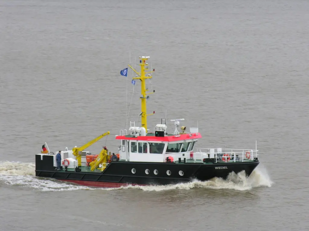 'Wedel', seen here during trials, is now in service.