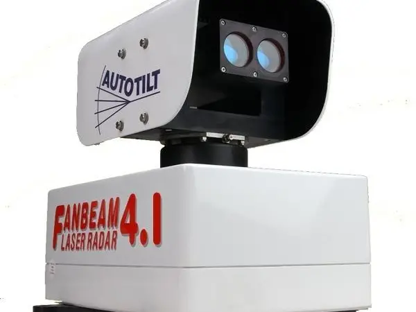 MDL’s newly upgraded Fanbeam laser positioning system designed for high accuracy range and bearing measurements from offshore support vessels and other marine structures.